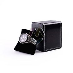 Fancy Watch Radian Corner Stitching PU Box.